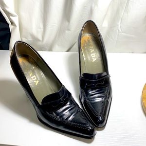 Prada Leather Heels 👠